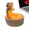 Kitten Candle Holder Warming Its Paws Cute Scented Light Holder Cute Grilled Cat